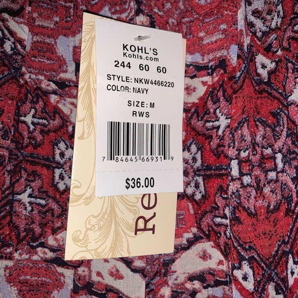 ✨❤️ NWT Rewind Tank Top Size Medium - Picture 3 of 3